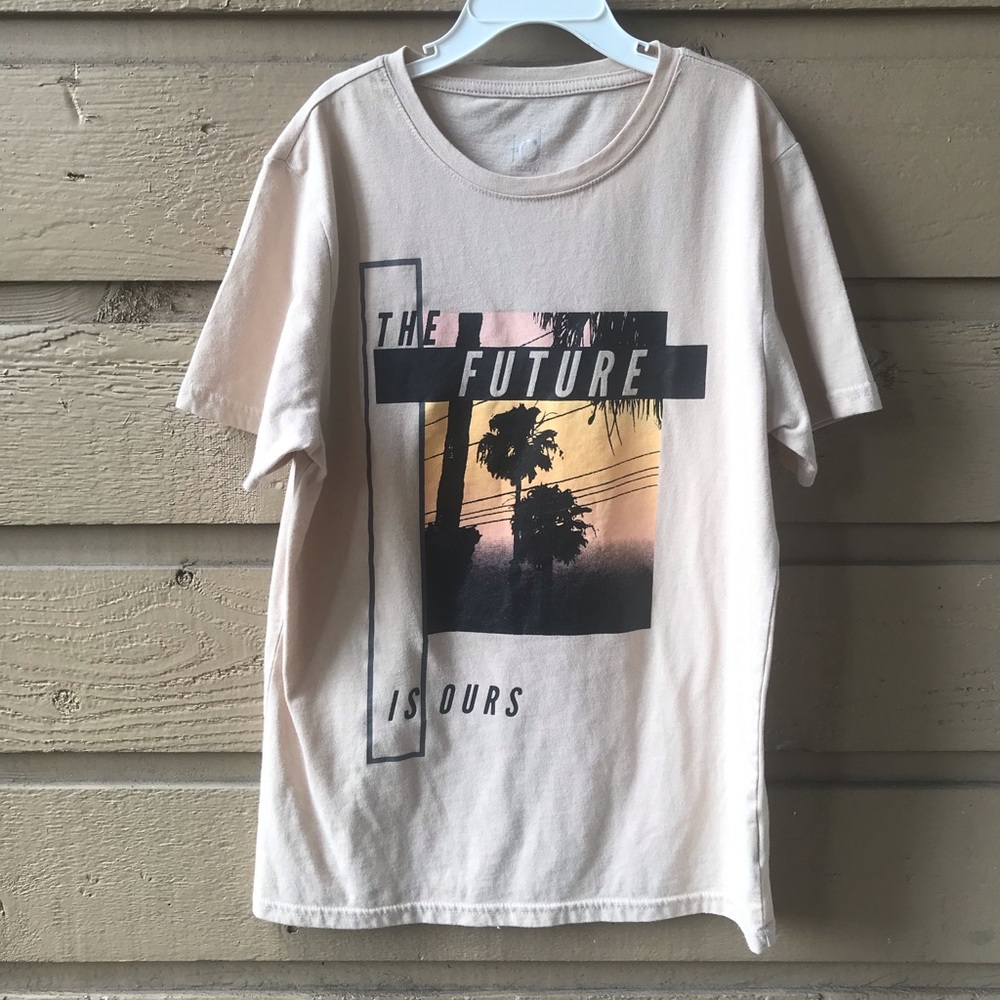 Ideology The Future is Ours Boys Tan Tee